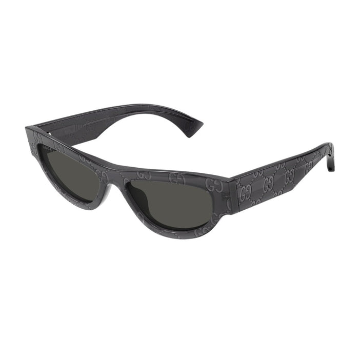 Gucci Gg1834s Linea Name Of Brand Grey Serigraphy Acetato Riciclato Sunglasses