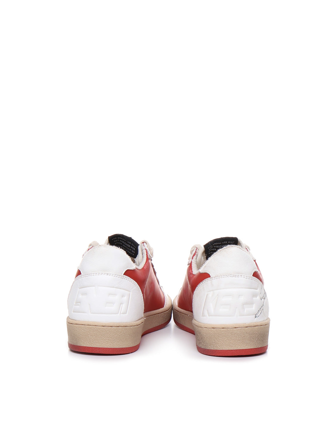 Golden Goose Sneakers Red/cream Calfskin