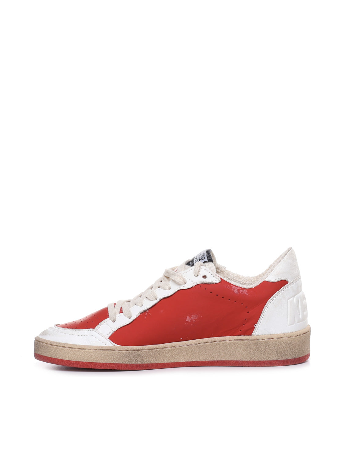 Golden Goose Sneakers Red/cream Calfskin