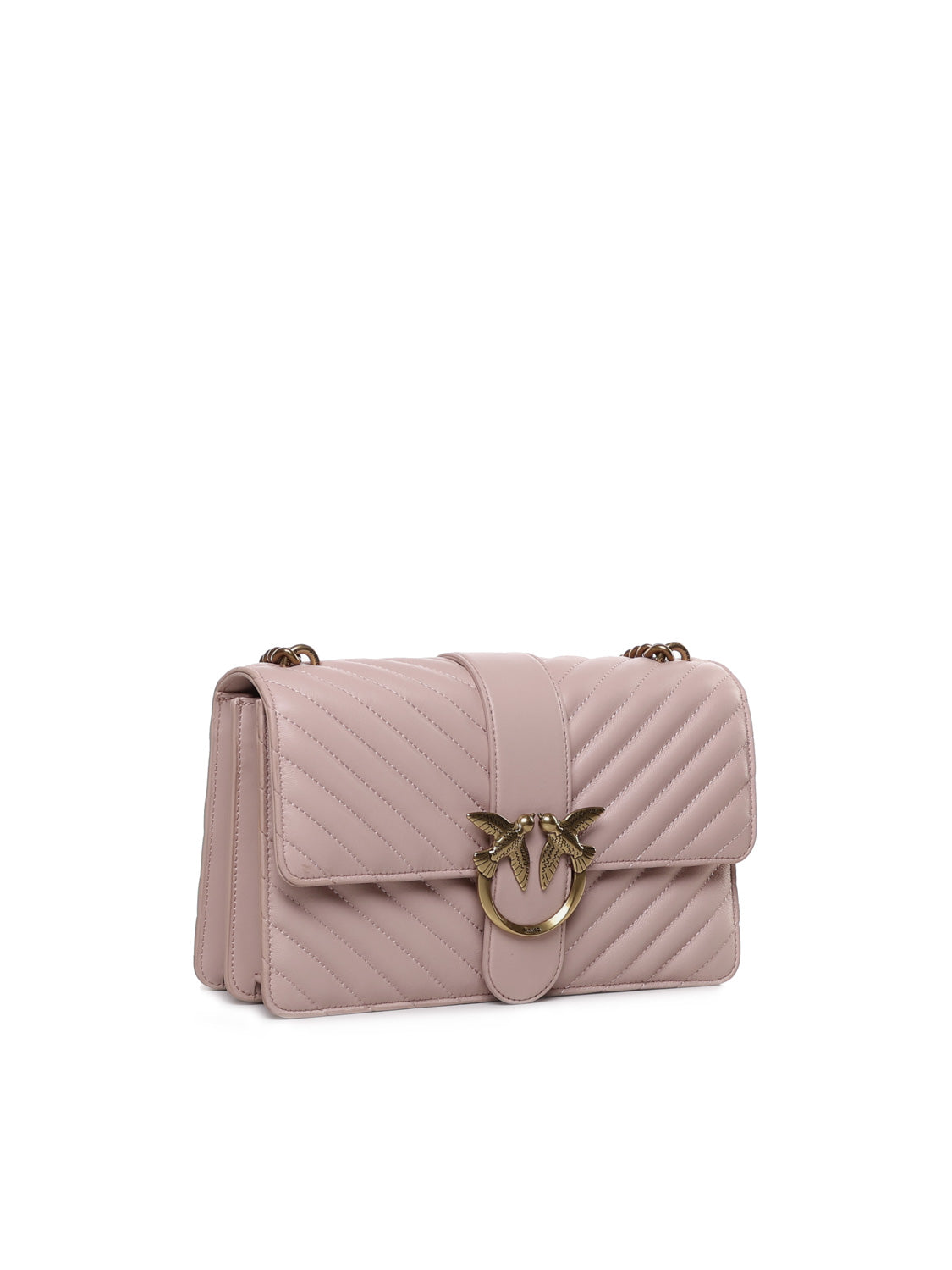 Pinko Bags Light Pink Calfskin