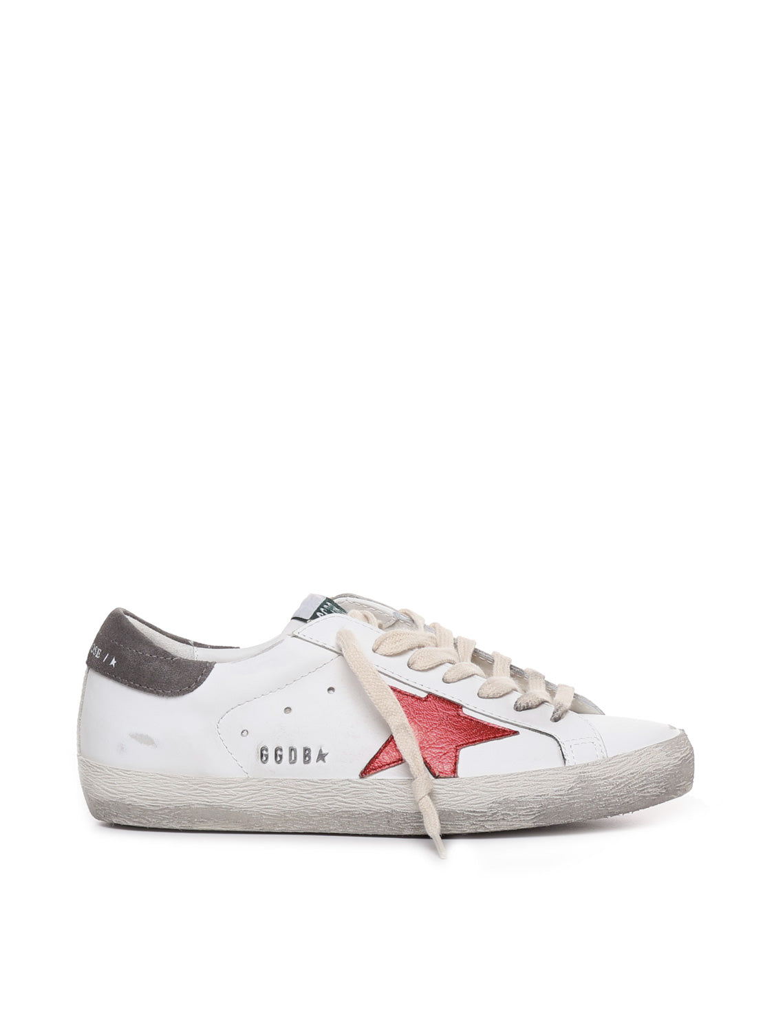 Golden Goose Sneakers White/red/dark Grey Calfskin