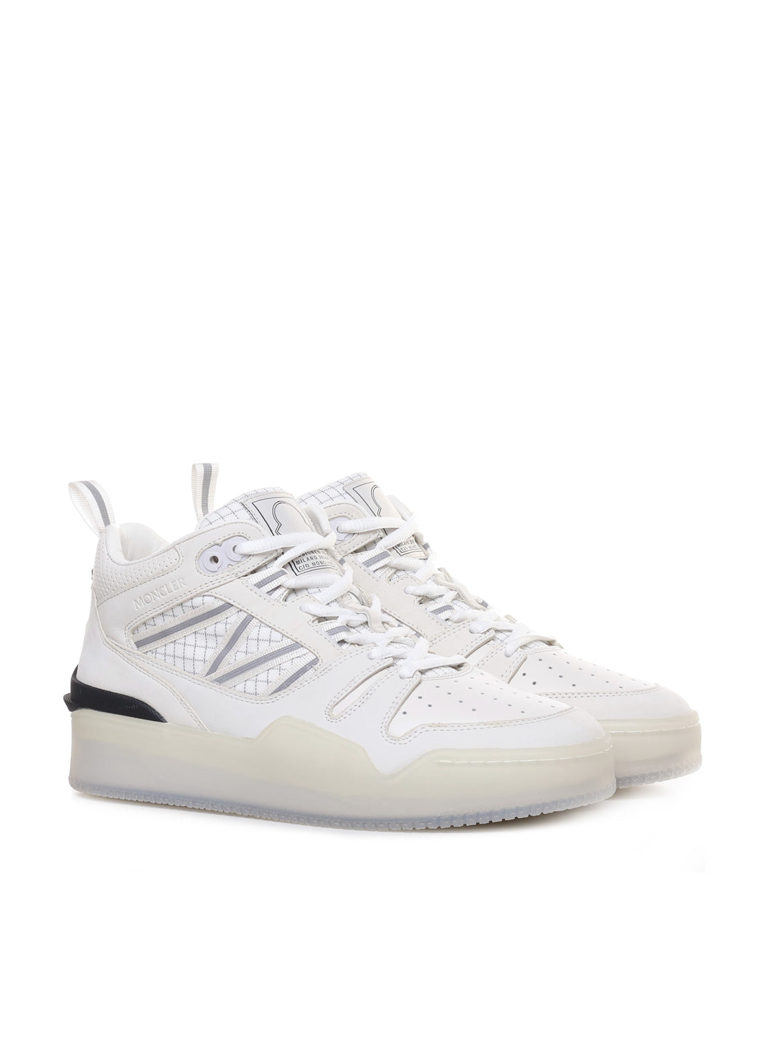 Moncler Sneakers White Polyester