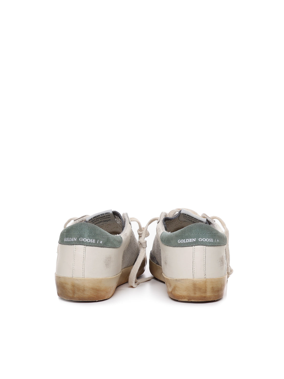 Golden Goose Sneakers Silver/beige/grey/blue Calfskin