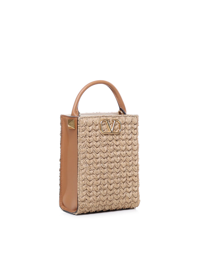 Valentino Garavani Bags Beige Straw