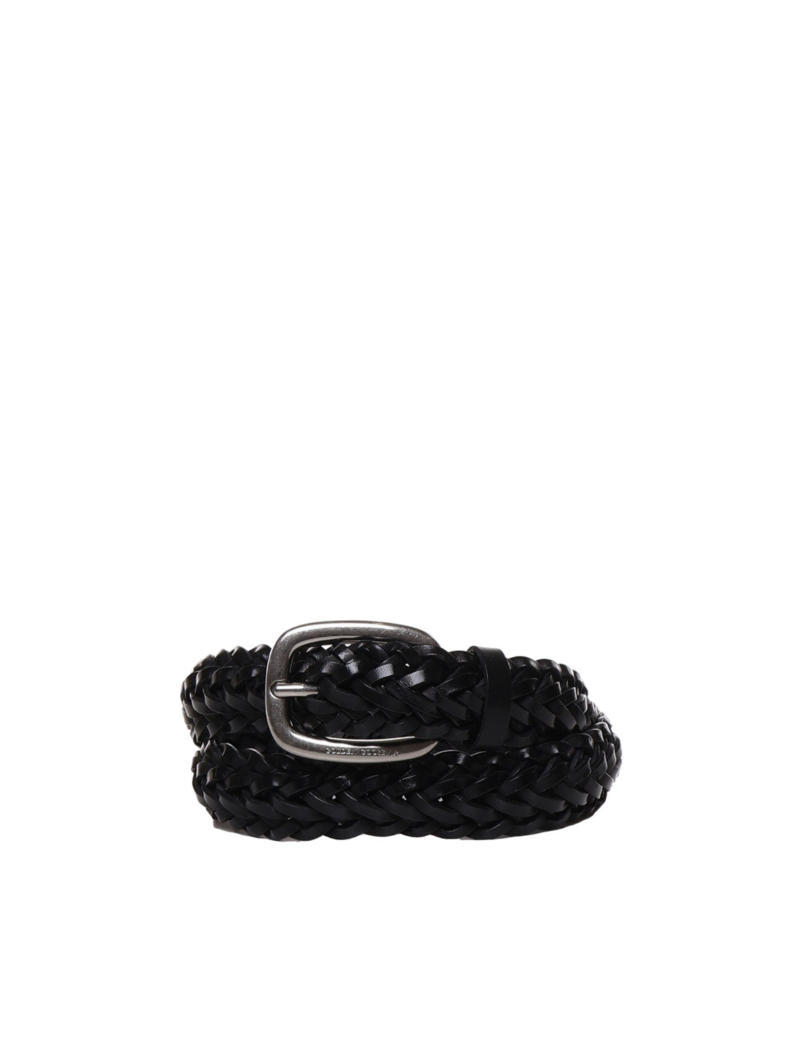 Golden Goose Belts Black Leather