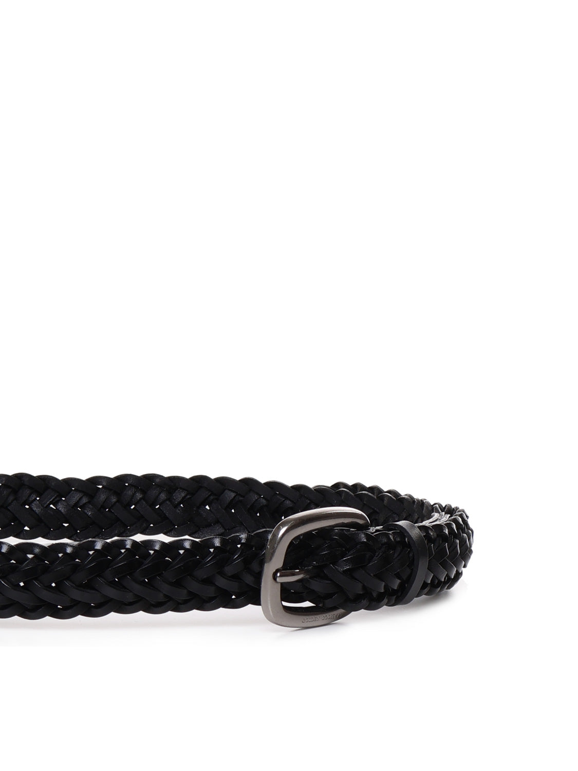 Golden Goose Belts Black Leather