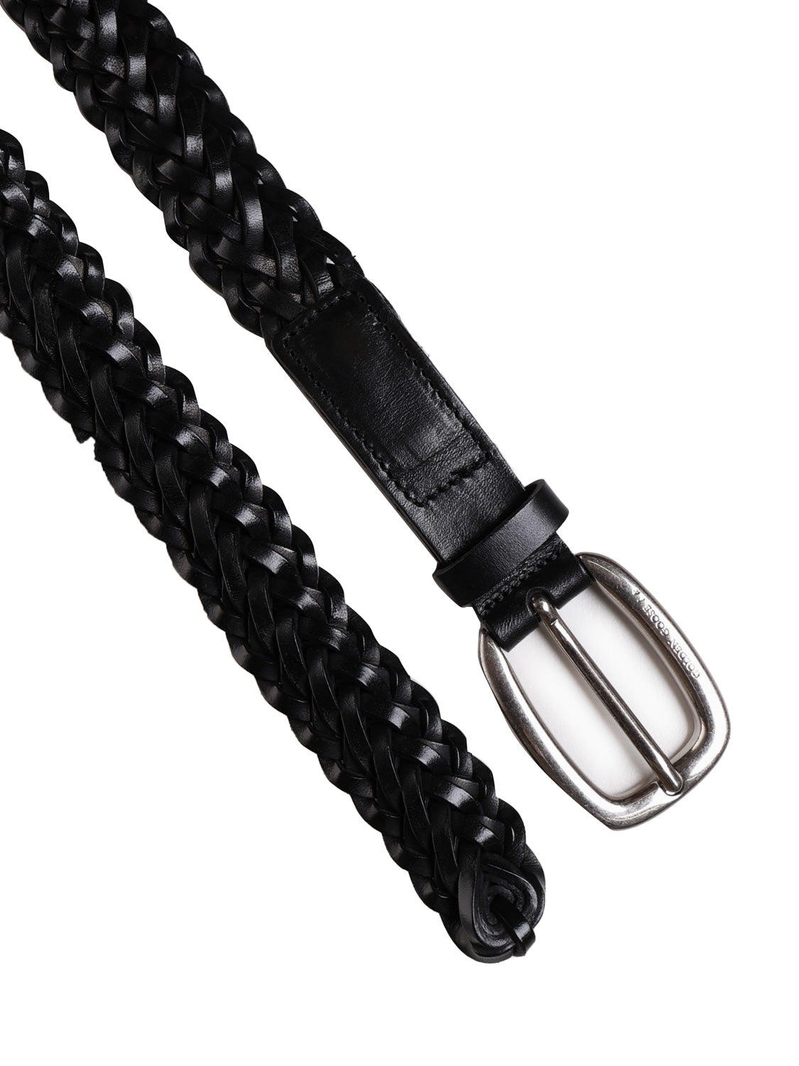 Golden Goose Belts Black Leather