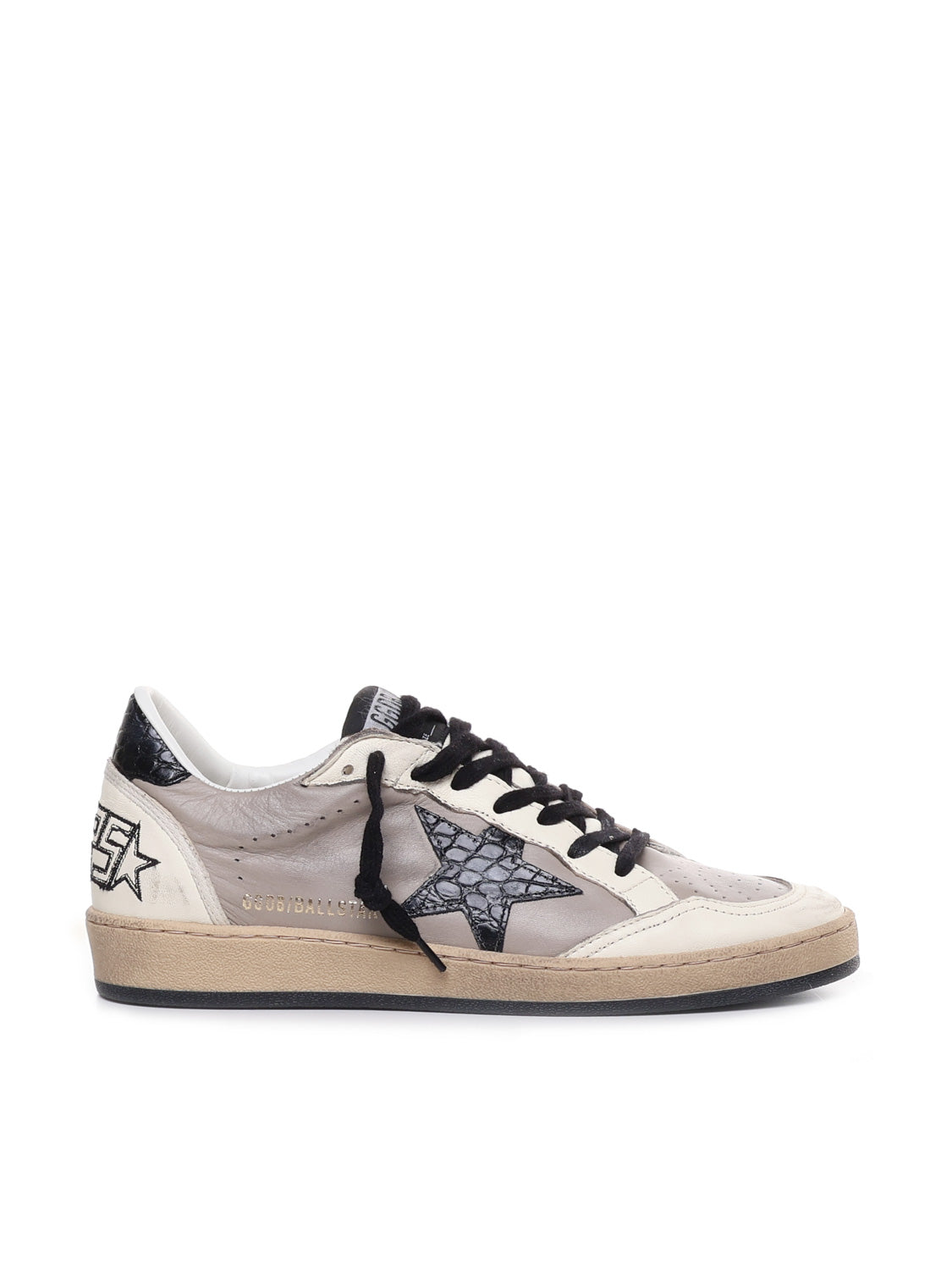 Golden Goose Sneakers Grey/beige/black Calfskin