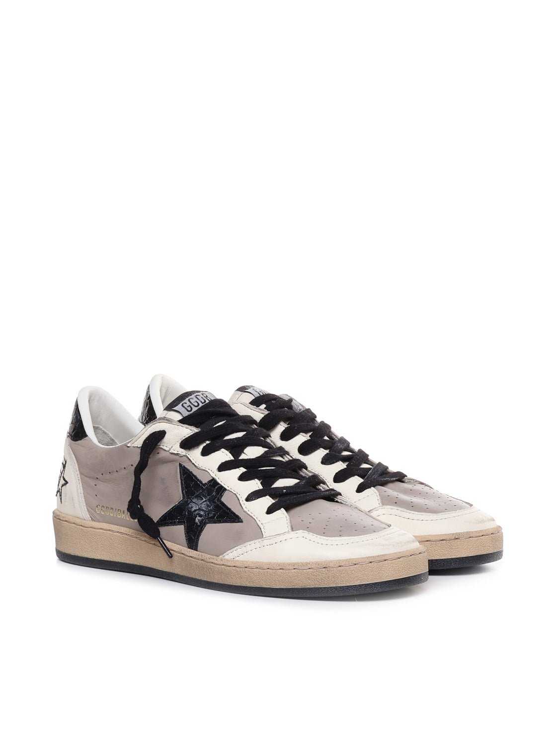 Golden Goose Sneakers Grey/beige/black Calfskin
