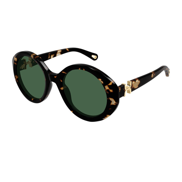 Chloé Ch0332s Marcie-Linea Dark Havana Acetato Riciclato Sunglasses