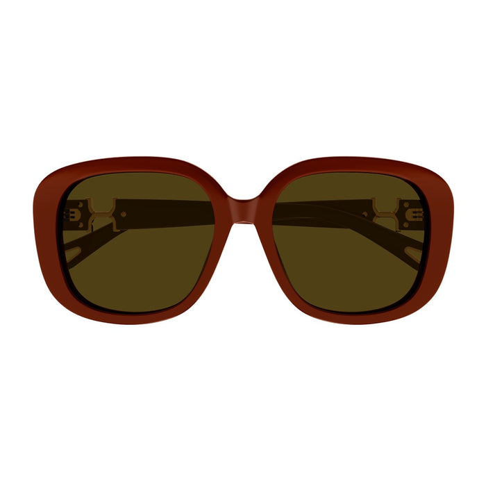 Chloé Ch0303sk Marcie-Linea Burgundy Acetato Riciclato Sunglasses