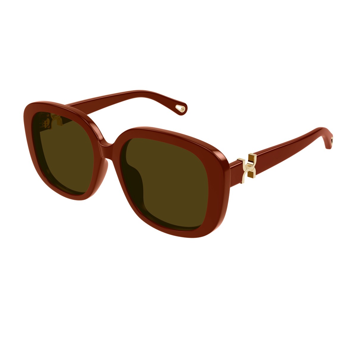 Chloé Ch0303sk Marcie-Linea Burgundy Acetato Riciclato Sunglasses