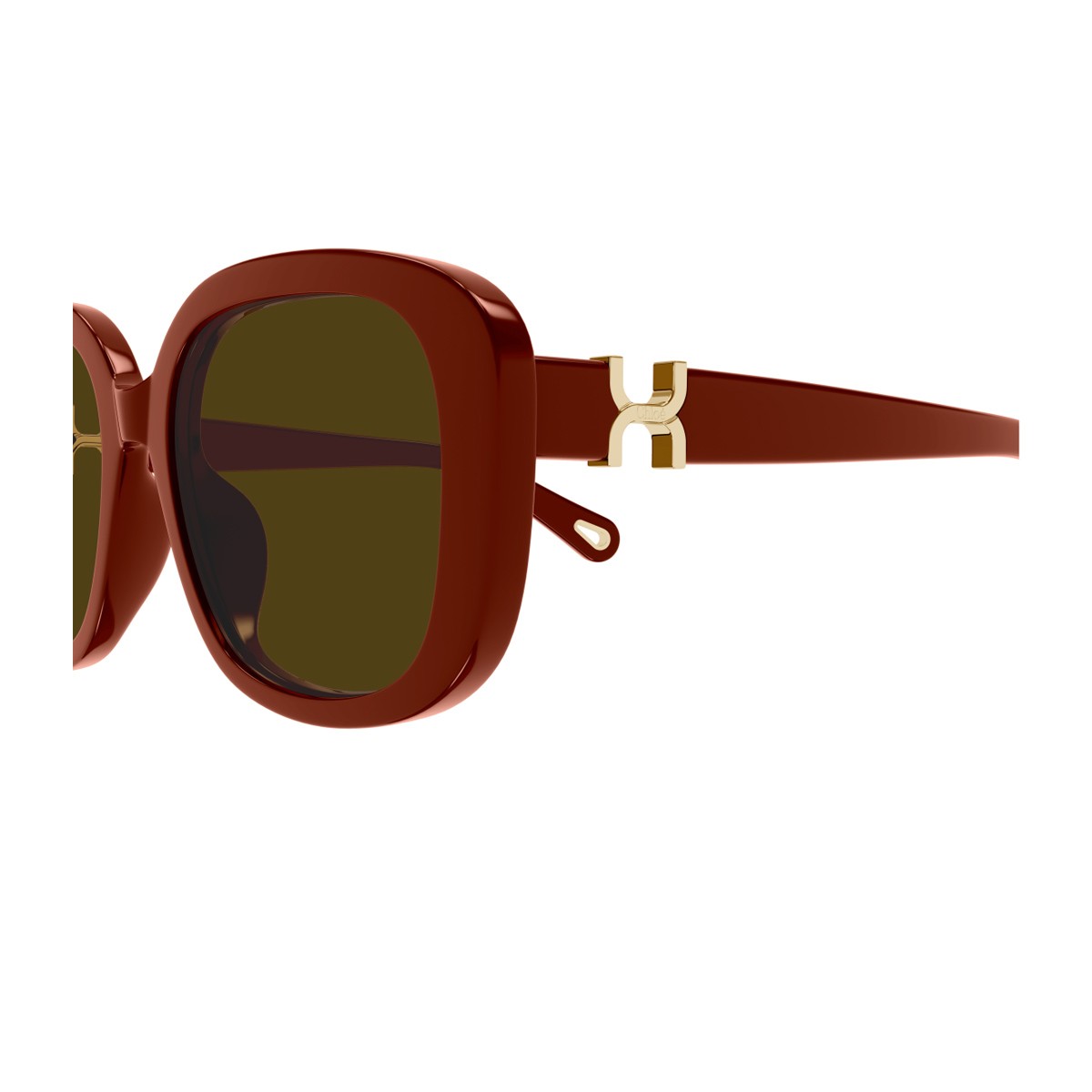 Chloé Ch0303sk Marcie-Linea Burgundy Acetato Riciclato Sunglasses
