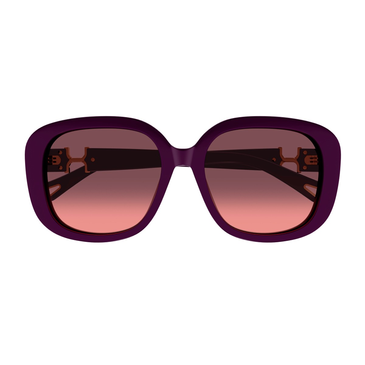 Chloé Ch0303sk Marcie-Linea Burgundy Acetato Riciclato Sunglasses