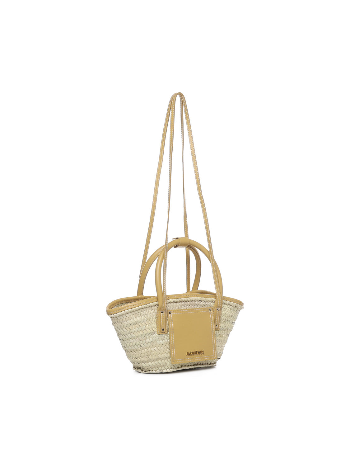 Jacquemus Bags Dark Yellow Straw