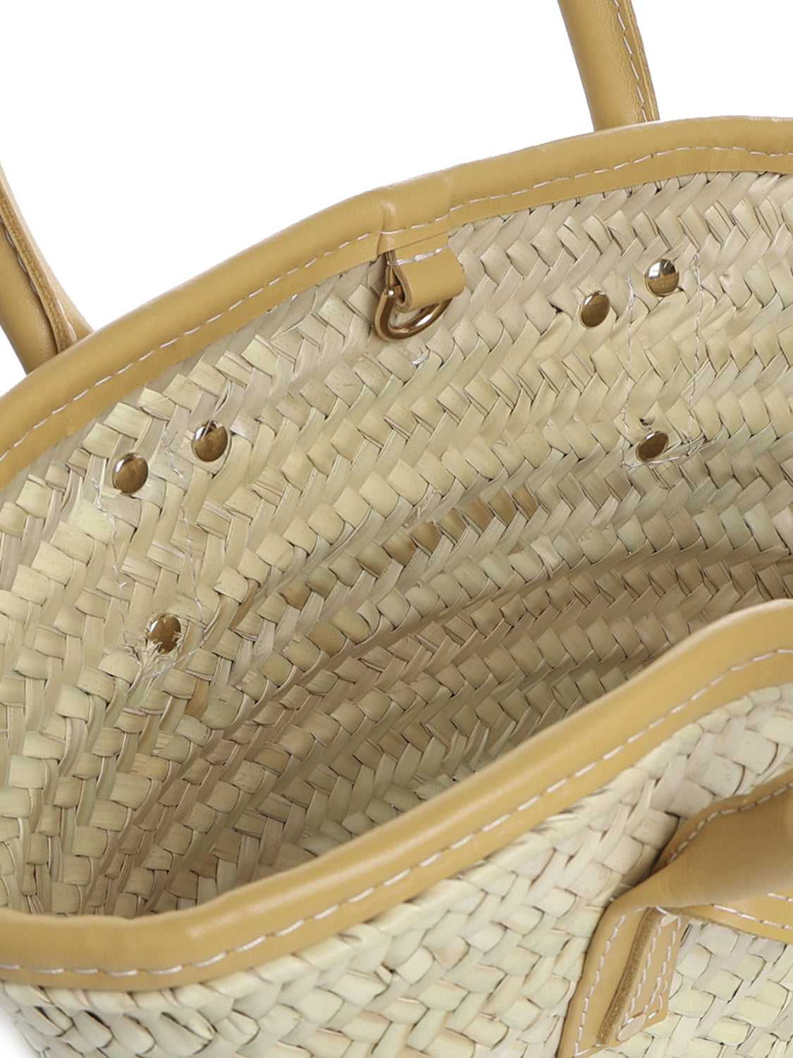 Jacquemus Bags Dark Yellow Straw