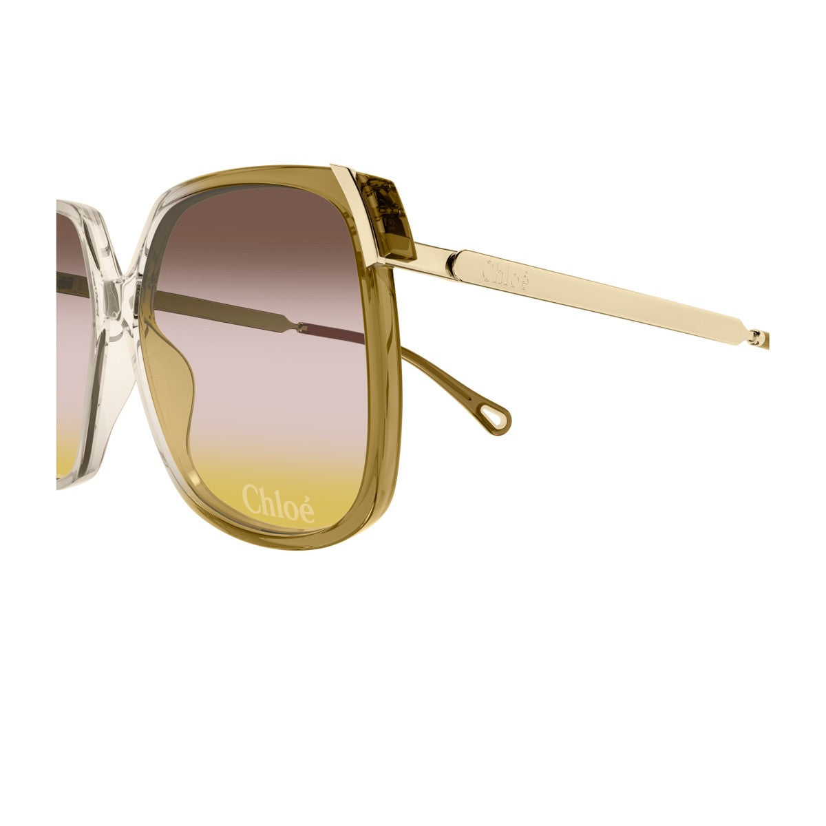Chloé Ch0286s Aly – Linea Beige Acetato/metallo Sunglasses