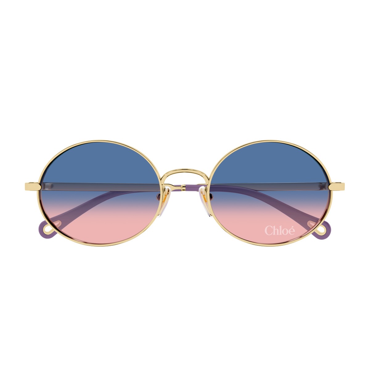 Chloé Ch0326s Aly – Linea Gold Metallo Sunglasses