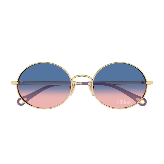 Chloé Ch0326s Aly – Linea Gold Metallo Sunglasses
