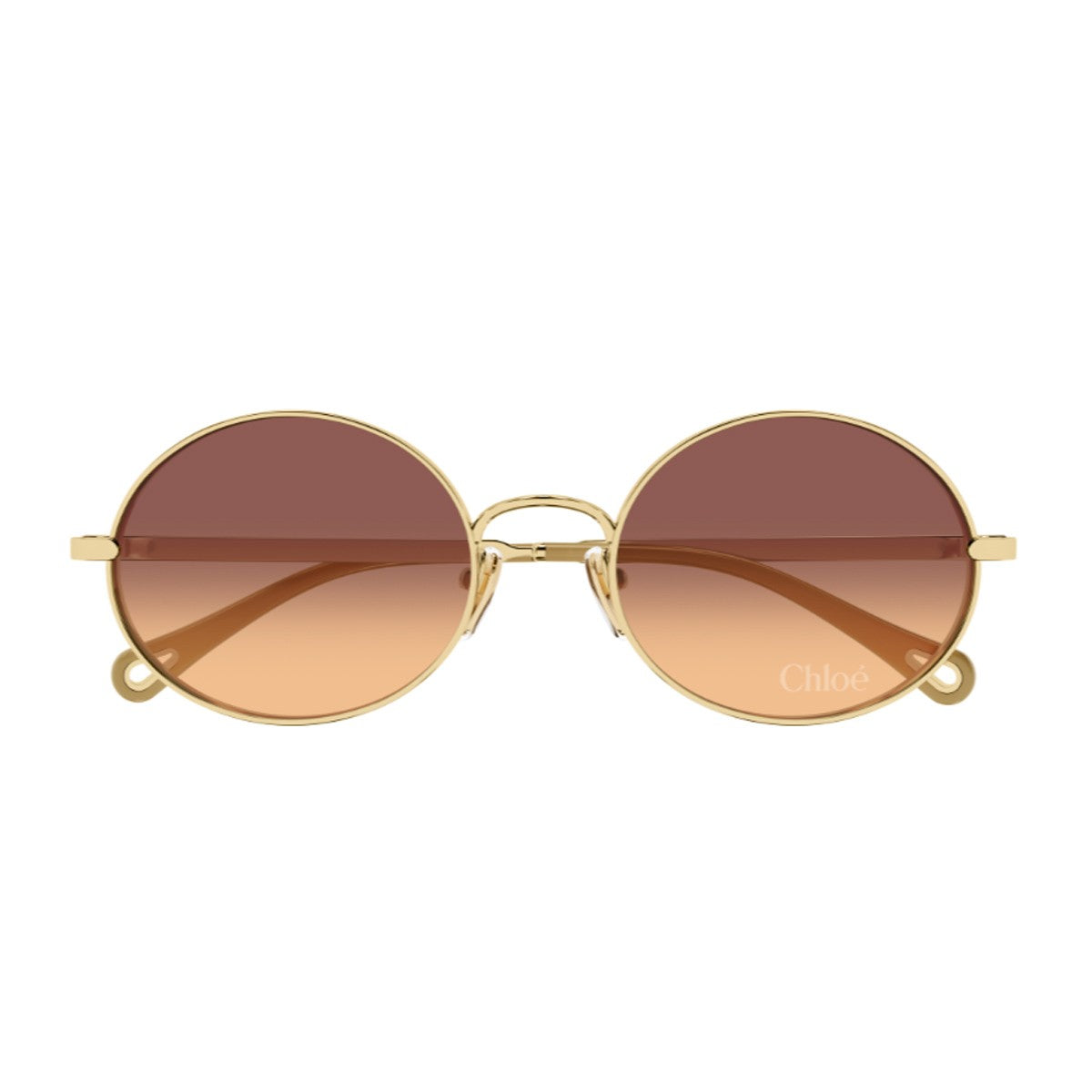 Chloé Ch0326s Aly – Linea Gold / Brown Metallo Sunglasses