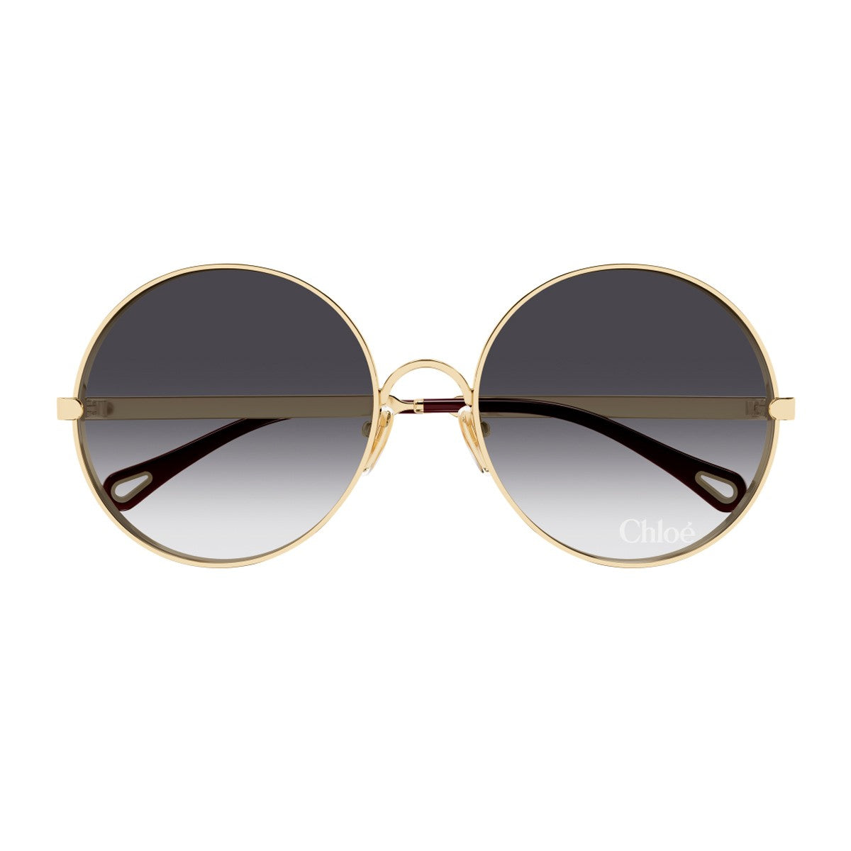 Chloé Ch0321s Aly – Linea Gold / Grey Metallo Sunglasses