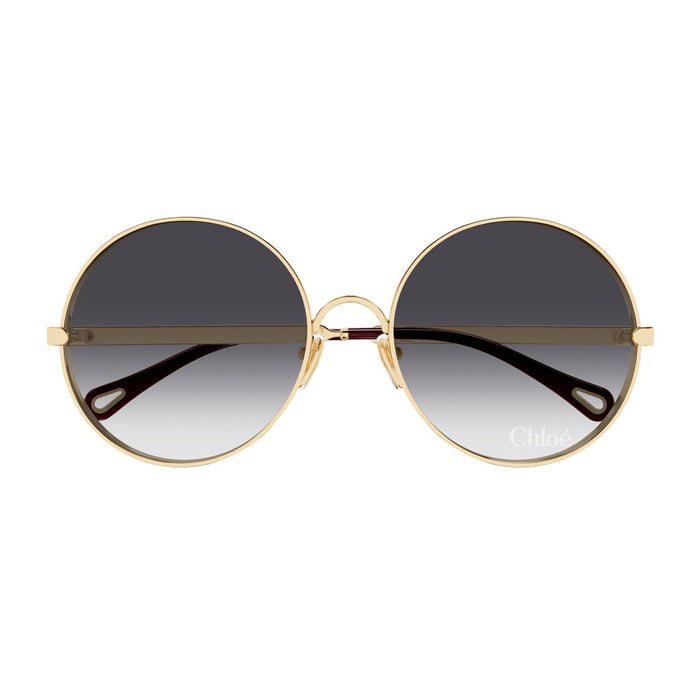 Chloé Ch0321s Aly – Linea Gold / Grey Metallo Sunglasses