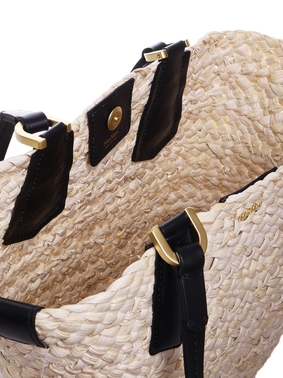 Max Mara Bags Beige Straw