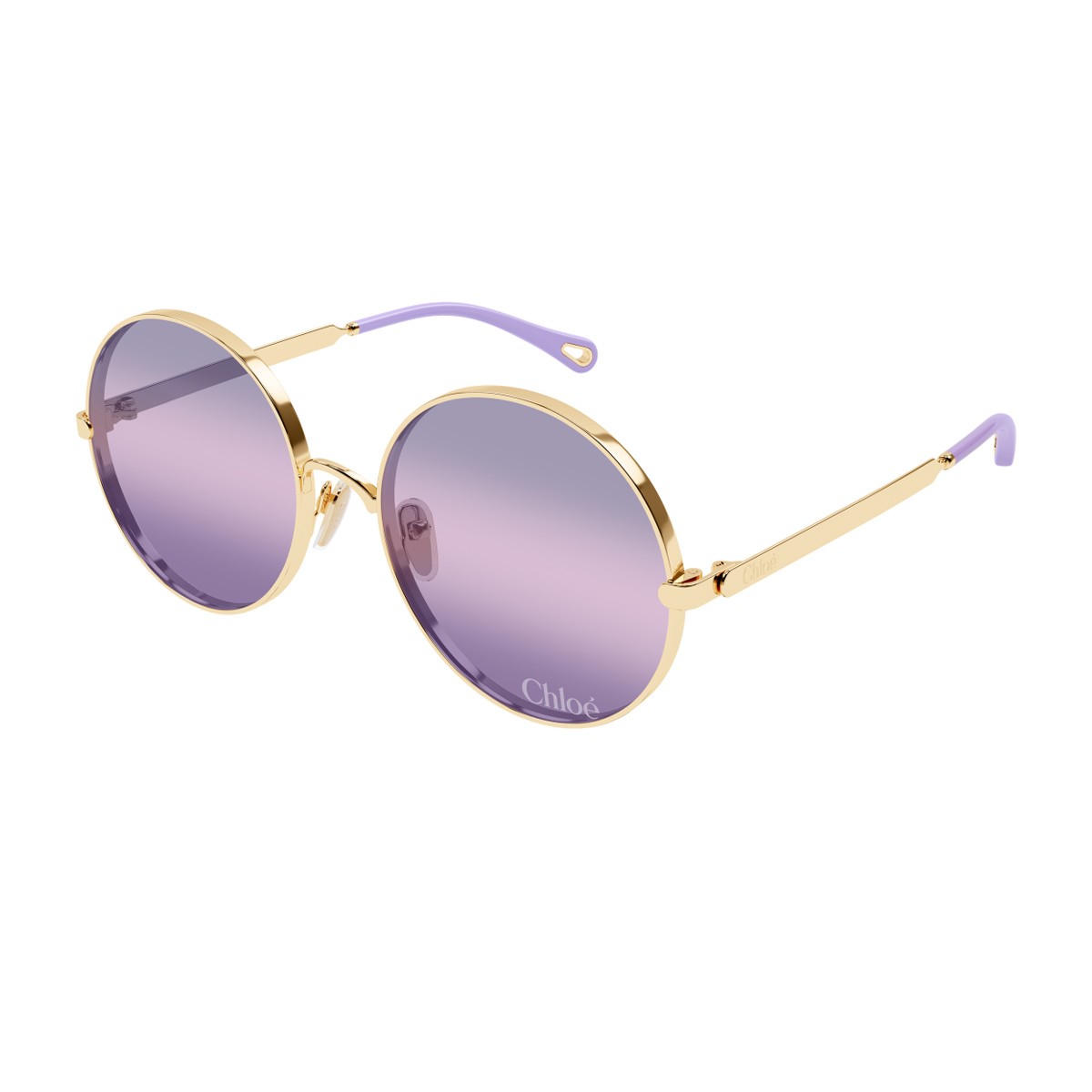 Chloé Ch0321s Aly – Linea Gold Metallo Sunglasses
