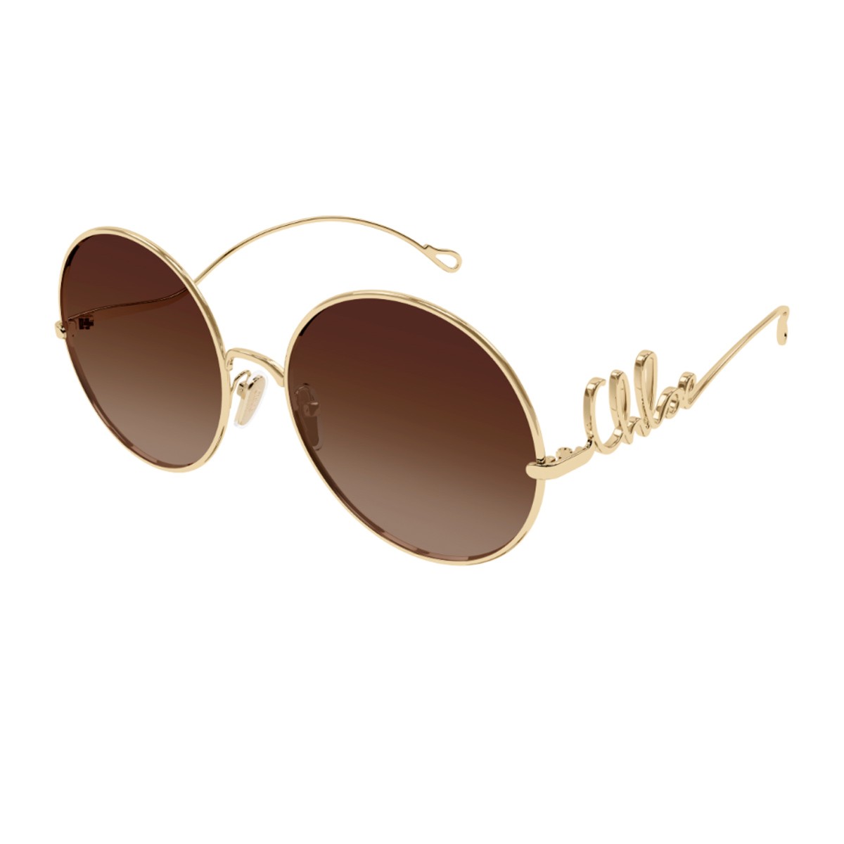 Chloé Ch0329s Iconic – Linea Gold Metallo Sunglasses
