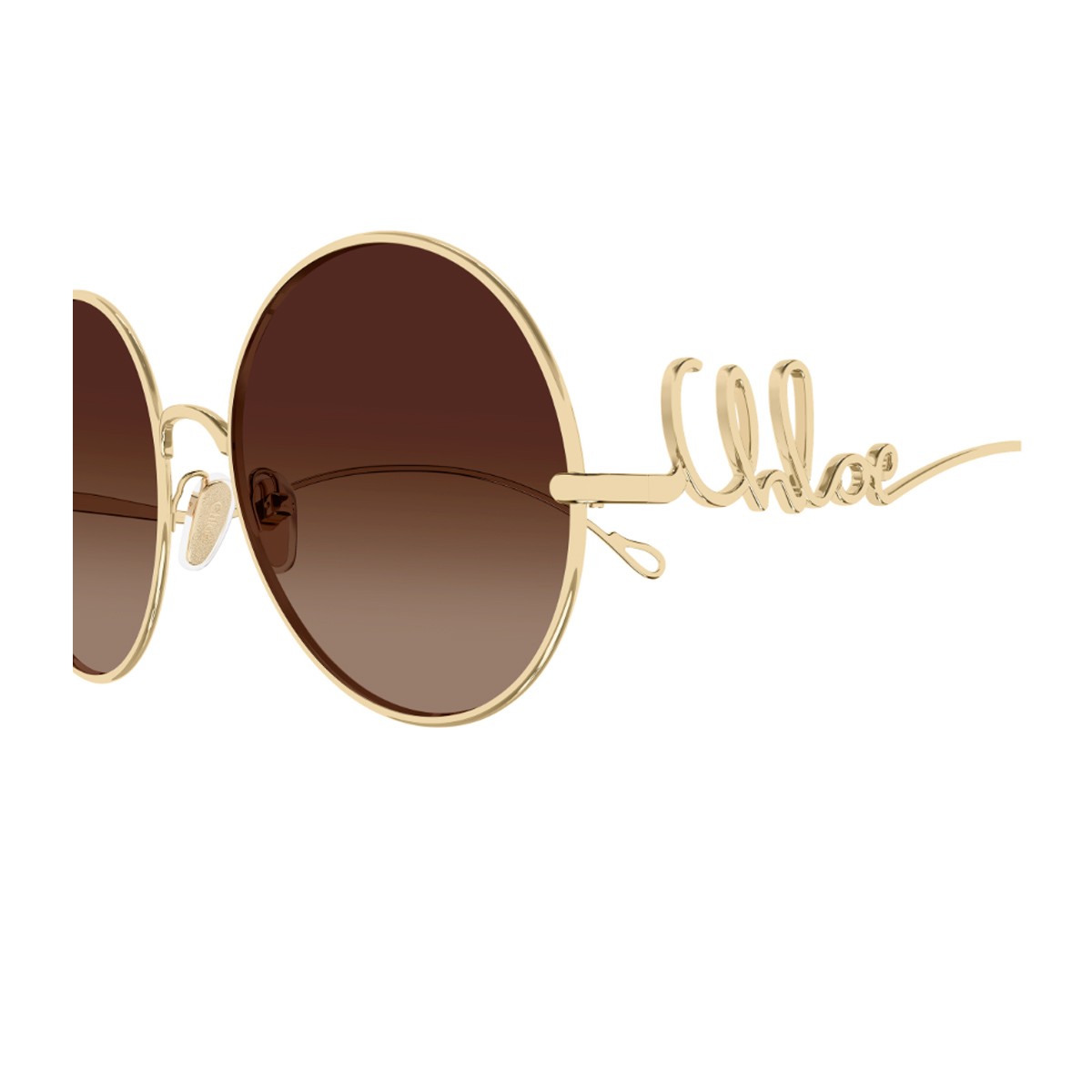 Chloé Ch0329s Iconic – Linea Gold Metallo Sunglasses