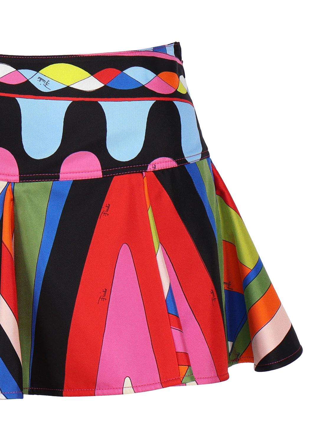 Pucci Skirts Multicolour Silk