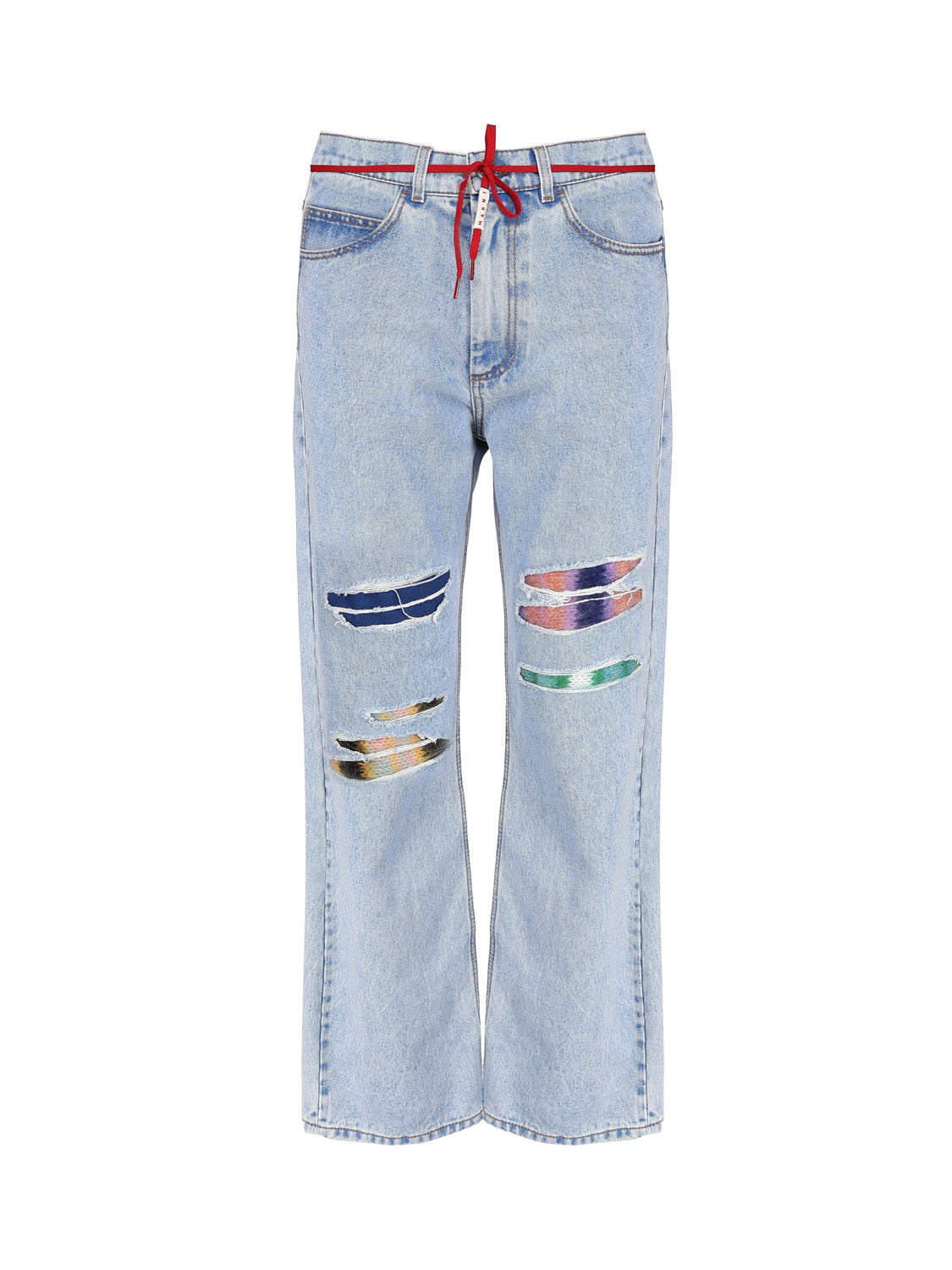 Marni Jeans Illusion Blue Cotton