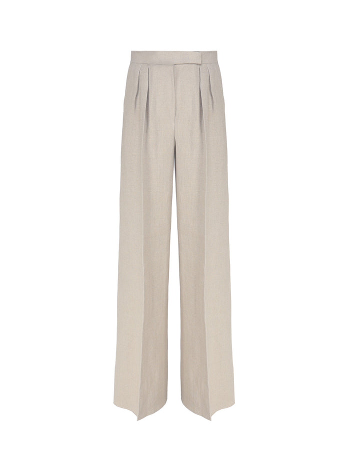 Max Mara Rtw Sand Linen