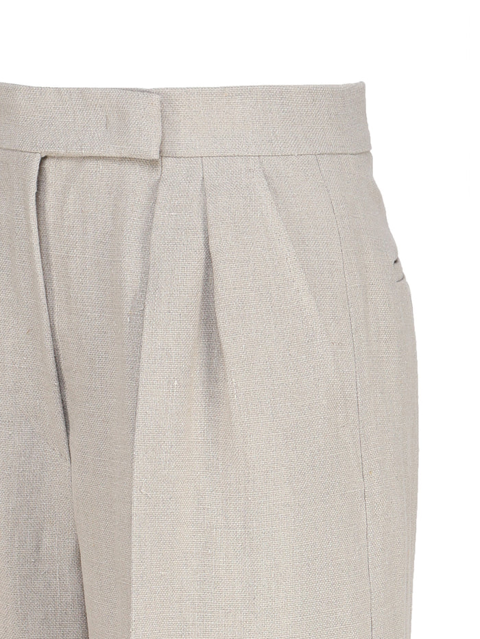 Max Mara Rtw Sand Linen