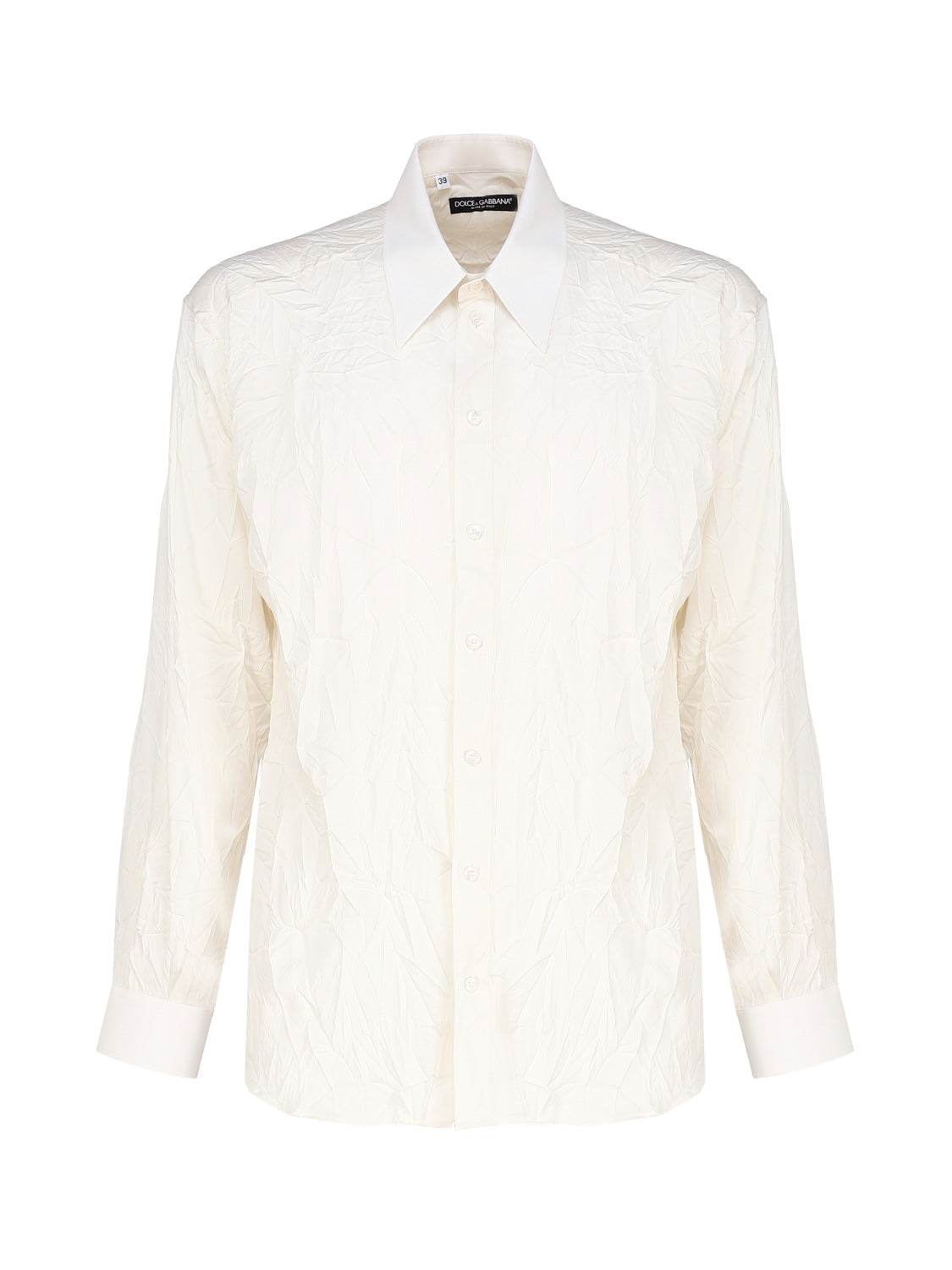 Dolce & Gabbana Shirts White Silk
