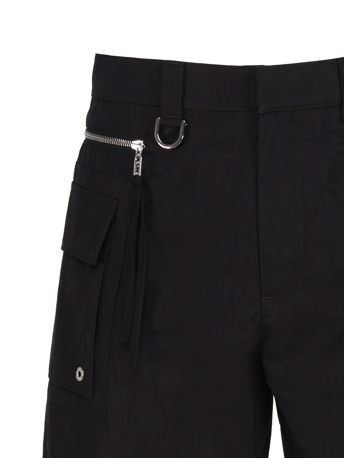 Fendi Shorts Black Cotton