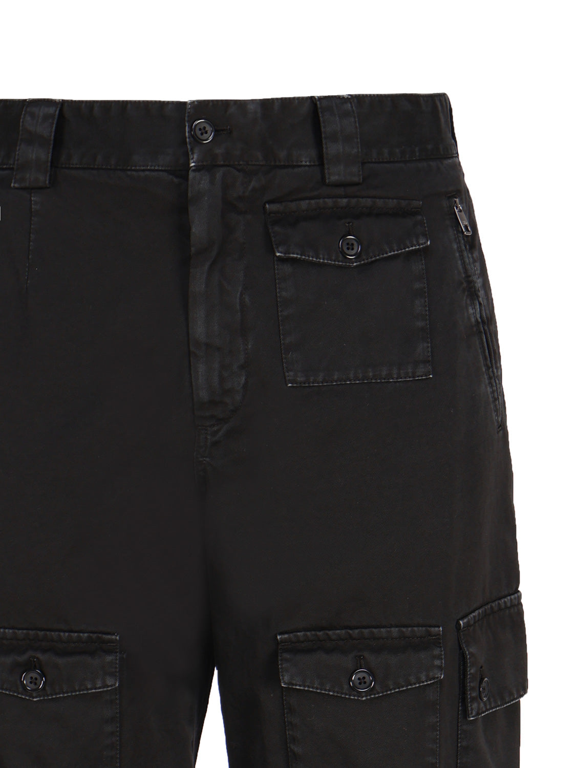 Dolce & Gabbana Trousers Black Cotton