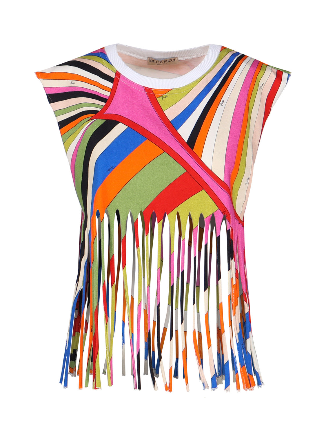Pucci Top Multicolour Cotton
