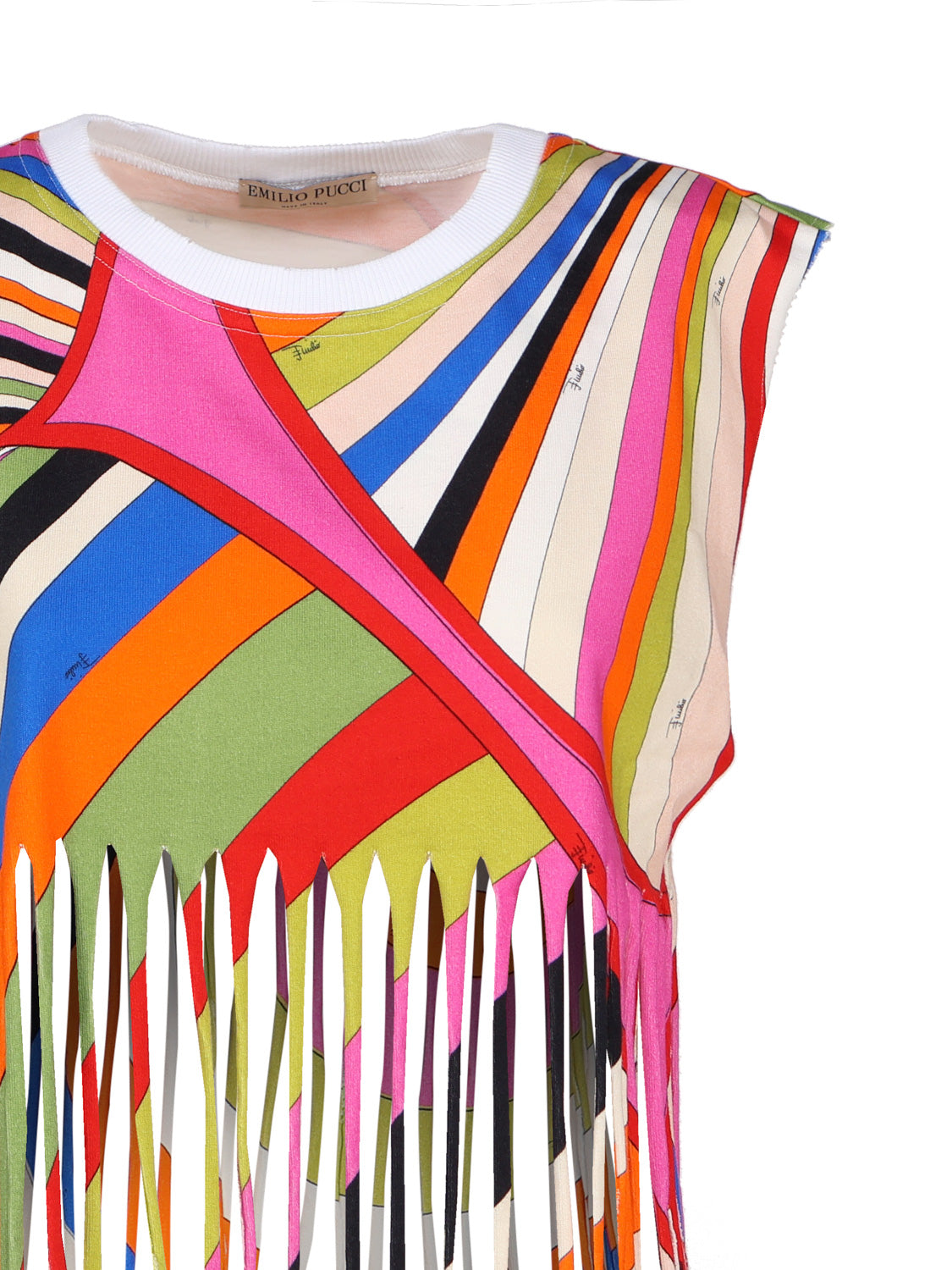 Pucci Top Multicolour Cotton