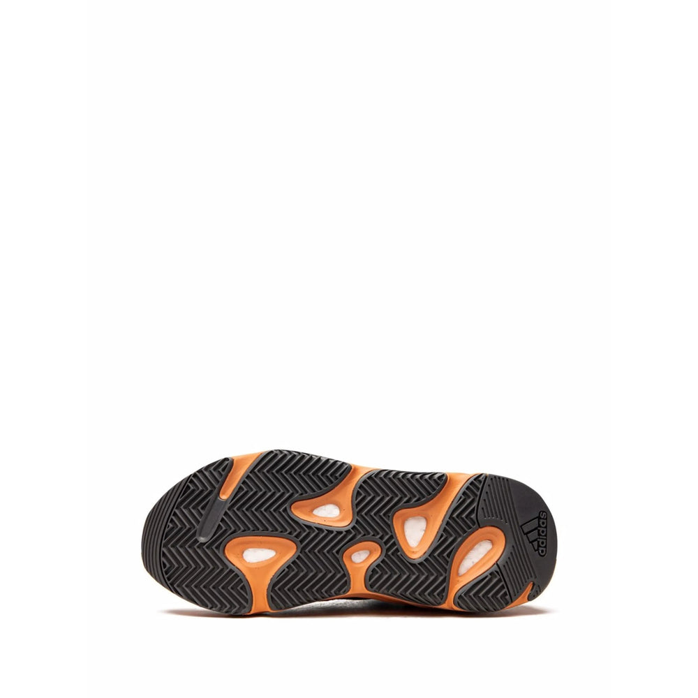 Sneaker Adidas Yeezy Grey/orange Leather: 100