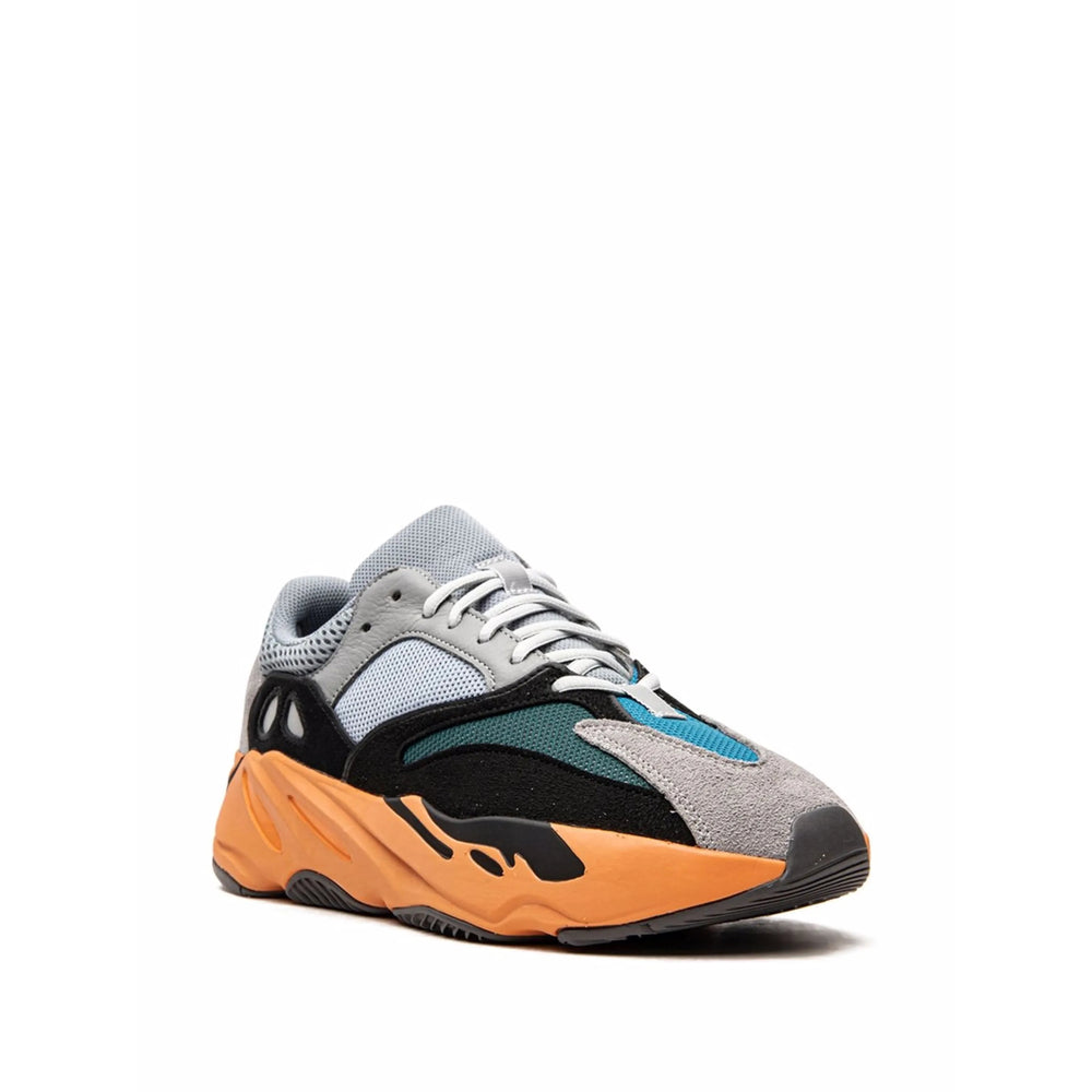 Sneaker Adidas Yeezy Grey/orange Leather: 100