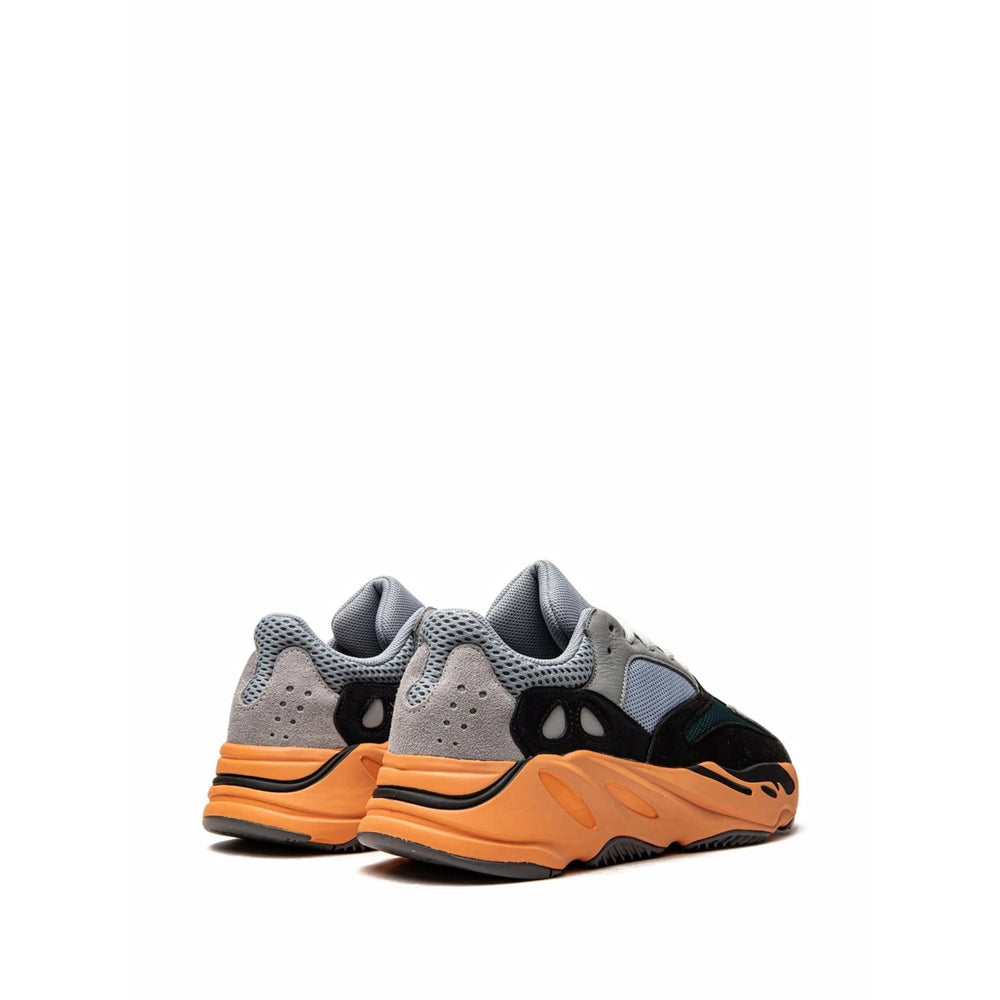 Sneaker Adidas Yeezy Grey/orange Leather: 100
