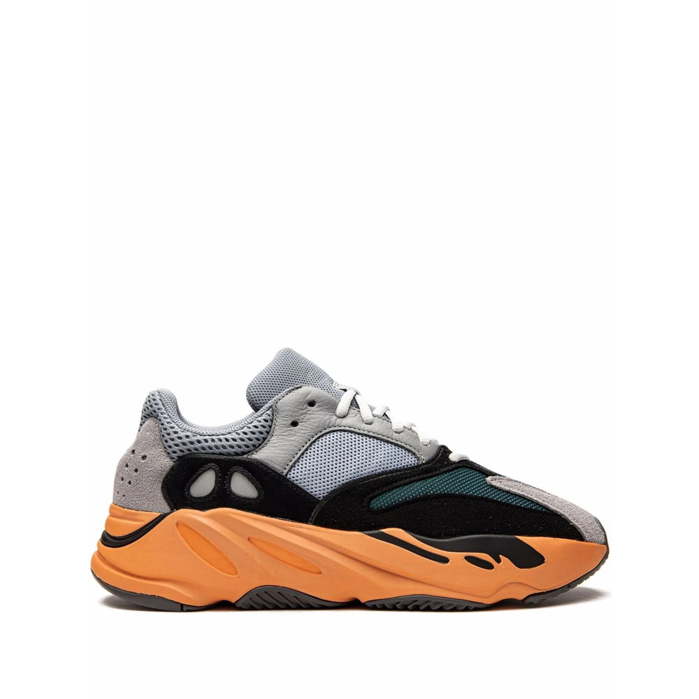 Sneaker Adidas Yeezy Grey/orange Leather: 100