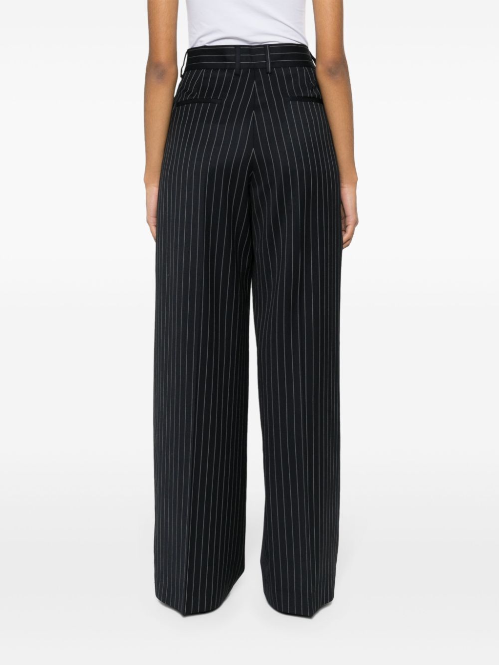 Pantalone Blue Wool | Pantaloni