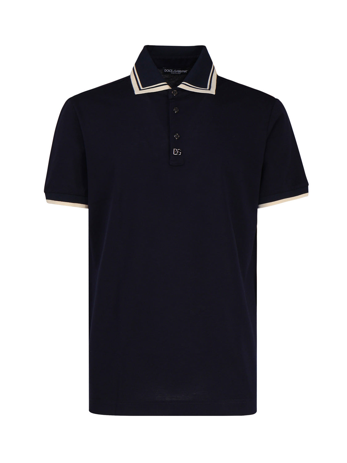 Dolce & Gabbana T-Shirts And Polos Blue Cotton