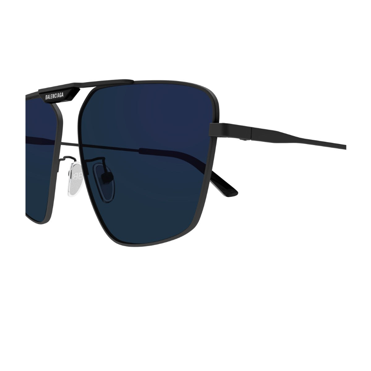 Balenciaga Bb0246sa Tag 2.0 Linea Everyday Gunmetal Metallo Sunglasses