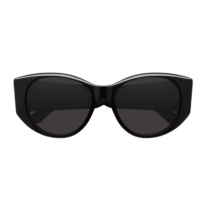 Balenciaga Bb0455s Linea Extreme Black Acetato Riciclato Sunglasses