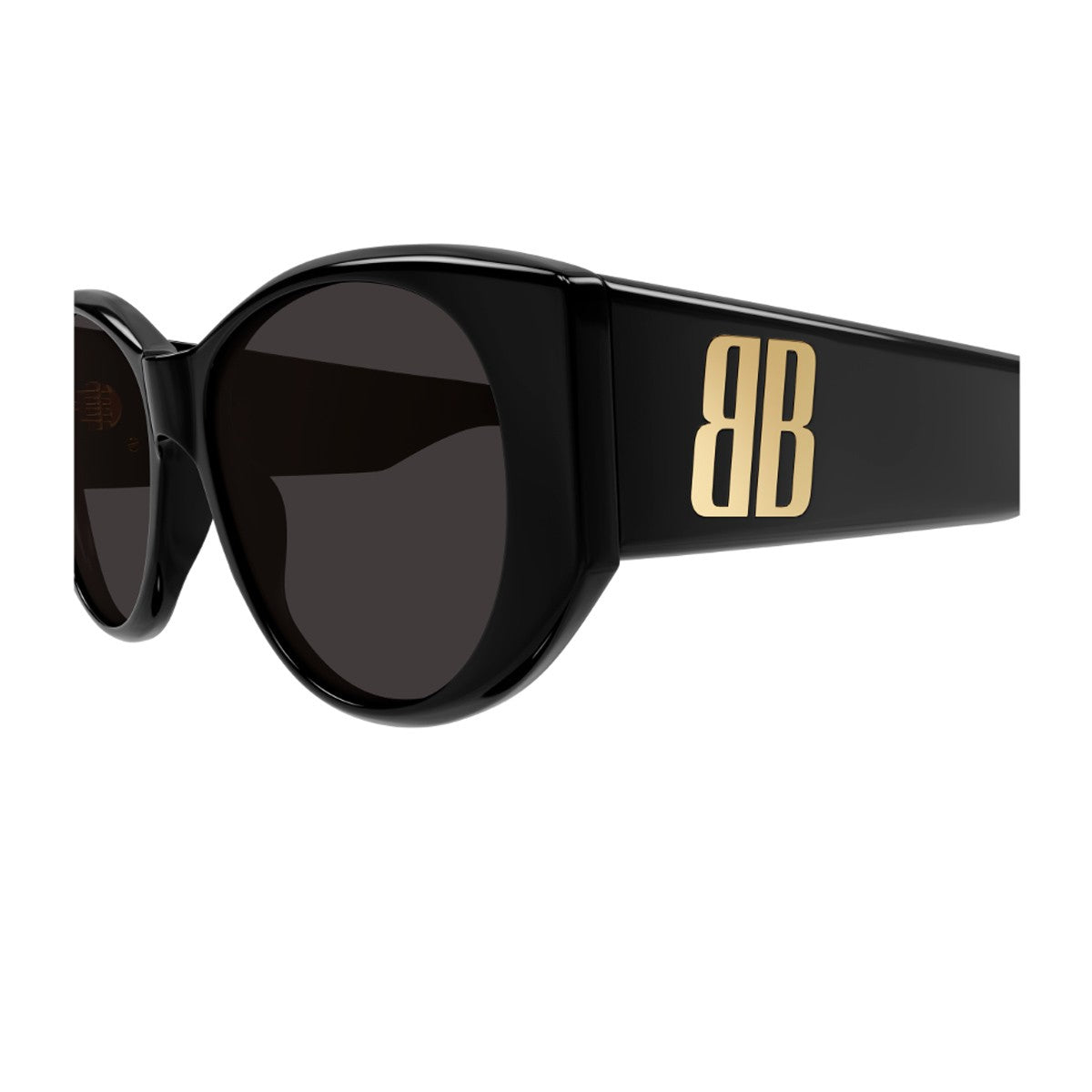 Balenciaga Bb0455s Linea Extreme Black Acetato Riciclato Sunglasses