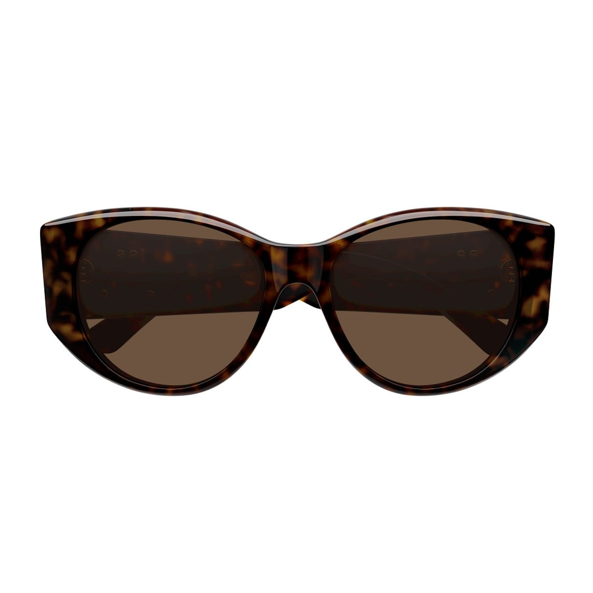 Balenciaga Bb0455s Linea Extreme Havana Acetato Riciclato Sunglasses