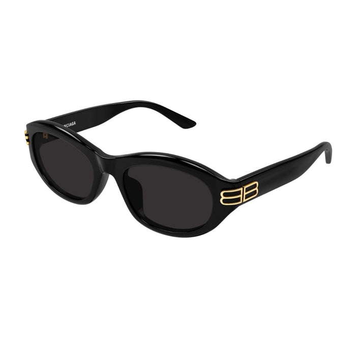 Balenciaga Bb0434sk Linea Everyday Black Acetato Riciclato Sunglasses